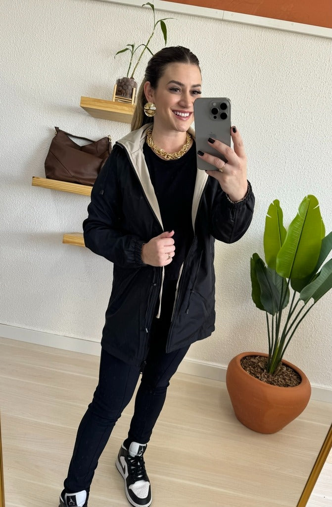 Parka Reversible Impermeable