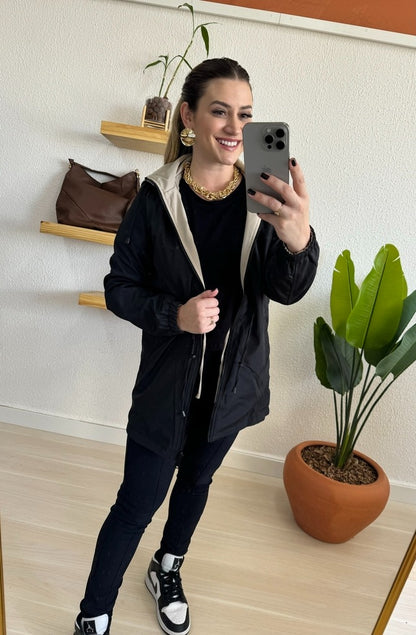 Parka Reversible Impermeable