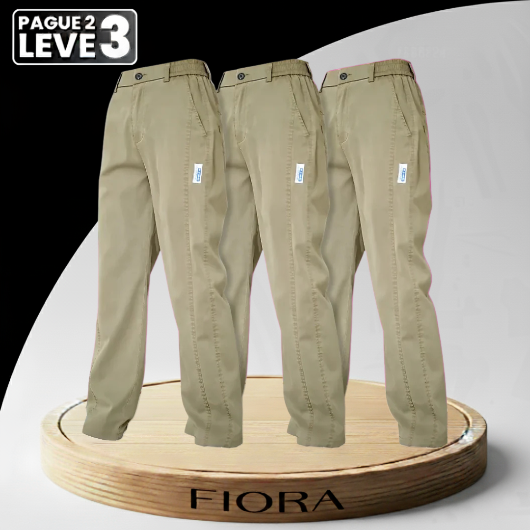 Pack 3 Pantalones Aurora Seda Fría — Beige/Beige/Beige — Modazzy