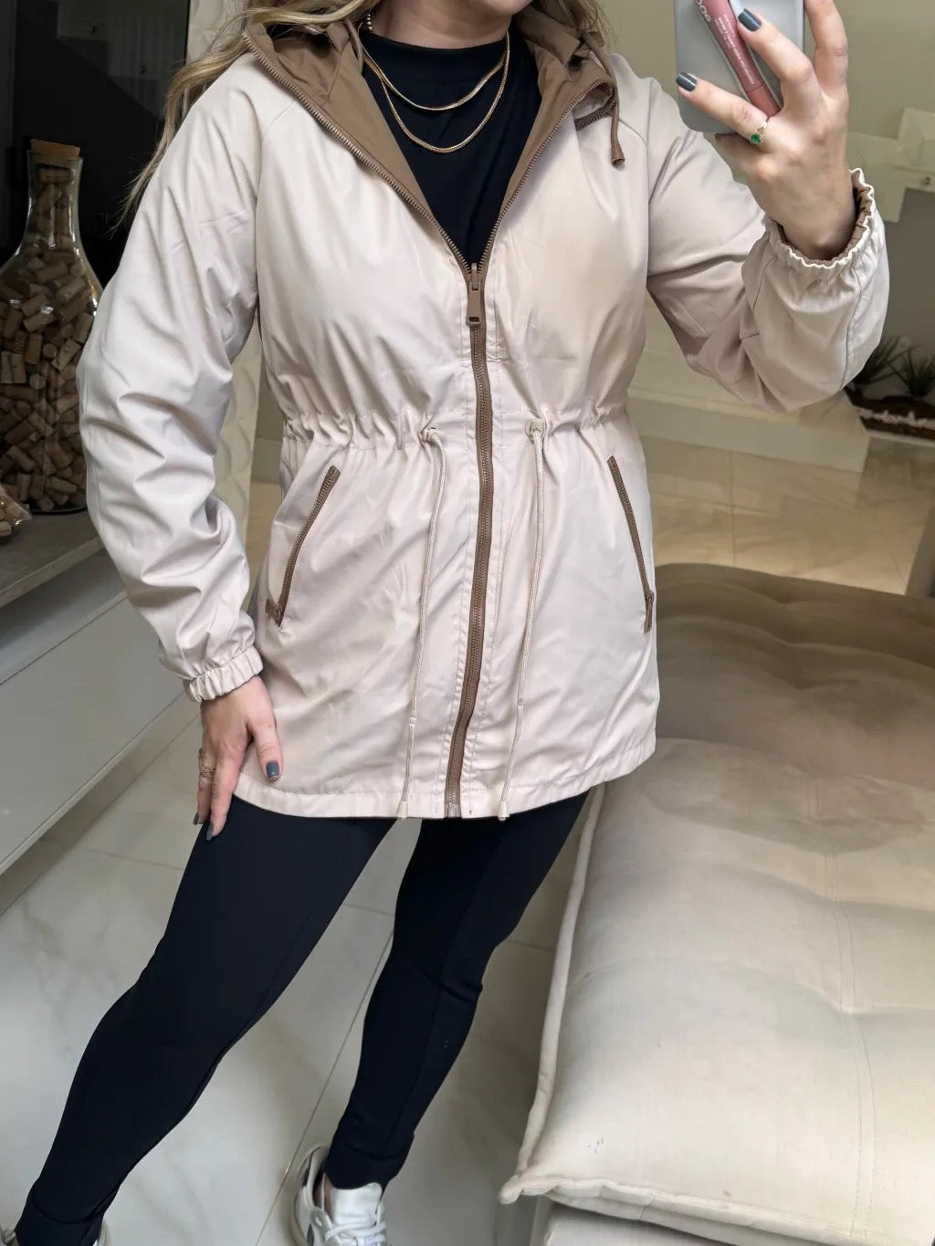 Parka Reversible Impermeable