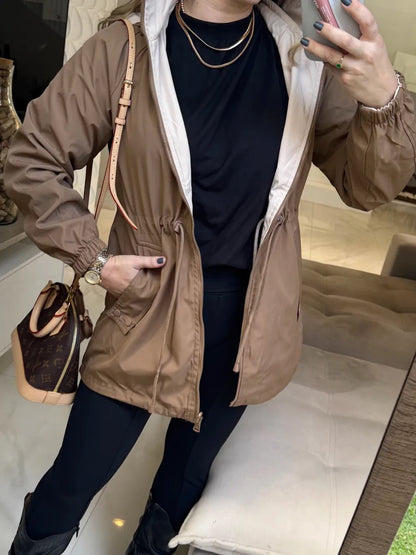 Parka Reversible Impermeable