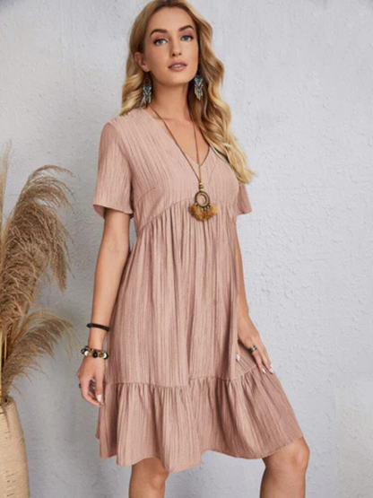 Vestido Corto Clásico Berenice — Exclusivo — Imagen 6 — Modazzy México