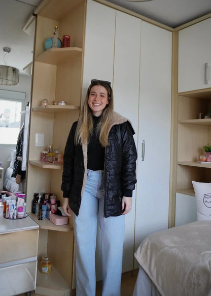 Chaqueta Femenina de Peluche