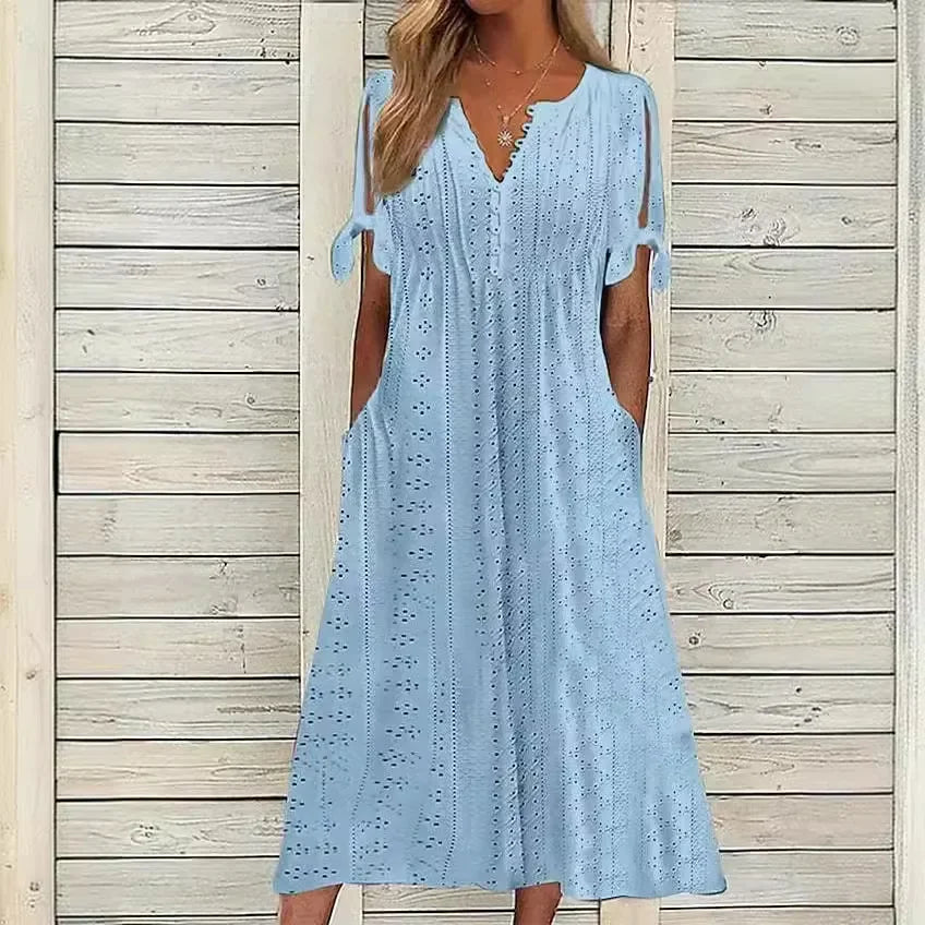 Vestido Encaje Jana — Elegante y Femenino — Imagen 2 — Modazzy México