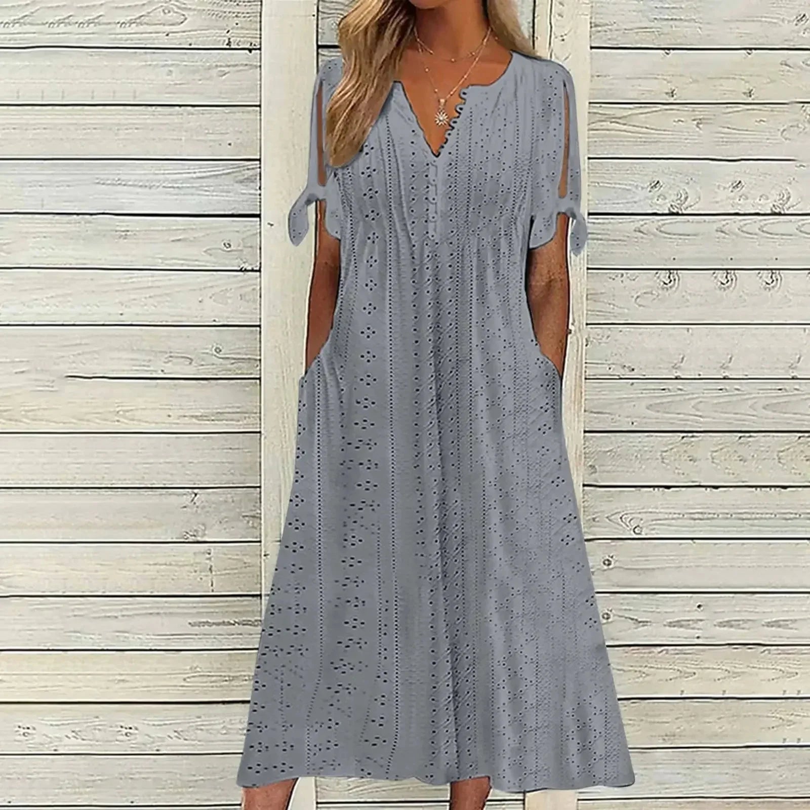 Vestido Encaje Jana — Elegante y Femenino — Imagen 8 — Modazzy México