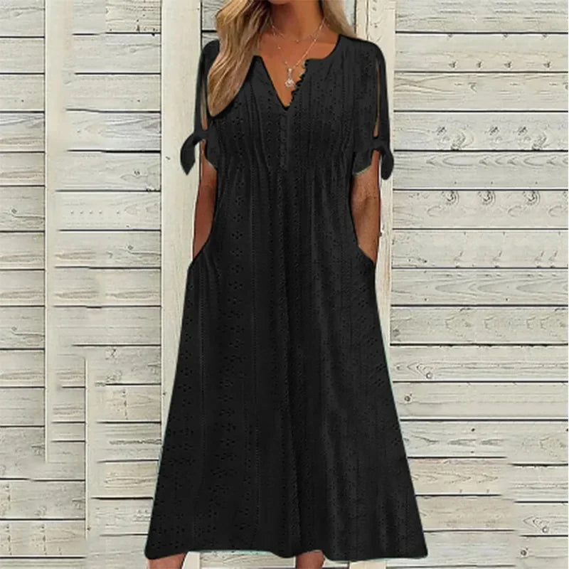 Vestido Encaje Jana — Elegante y Femenino — Imagen 9 — Modazzy México