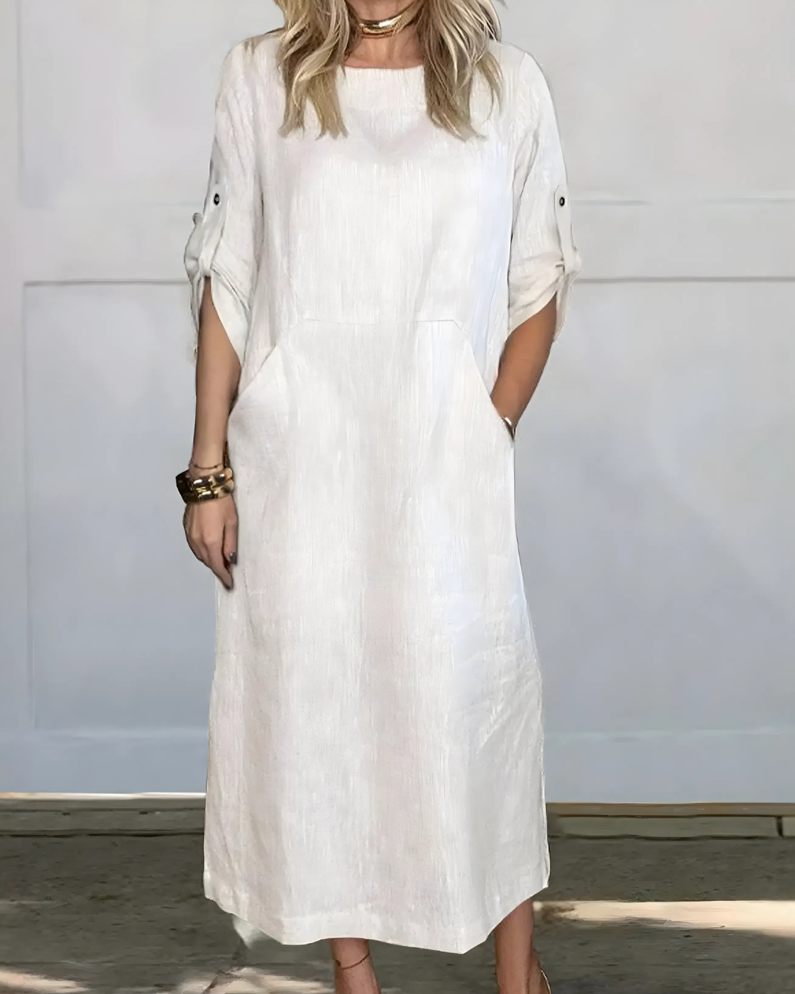 Vestido Casual Susan Lino — Lleva 2 Paga 1 — Imagen 2 — Modazzy México