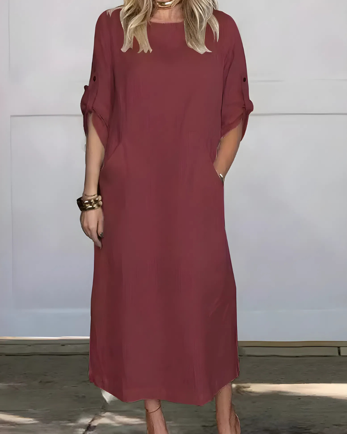 Vestido Casual Susan Lino — Lleva 2 Paga 1 — Imagen 7 — Modazzy México