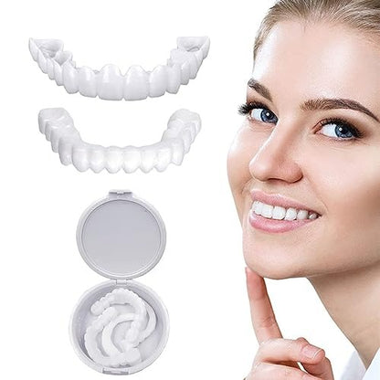 Denwhite®: Carillas Dentales Ajustables – Kit 2 Piezas (Superior e Inferior)